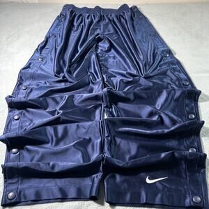 Y2k 2000 Nike Shinny Dazzle Mesh Beyond Baggy Pants XL 31x32 Shiny Tear Away VTG